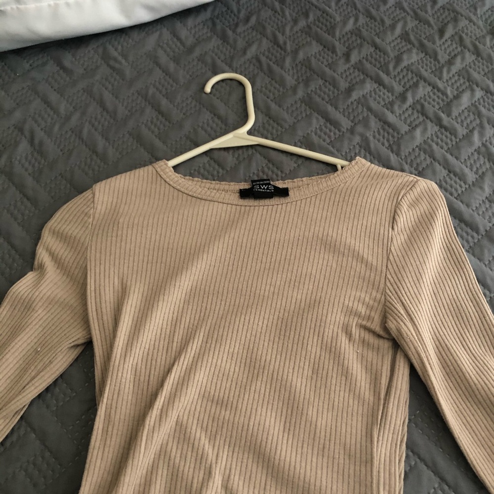 Tan long sleeve